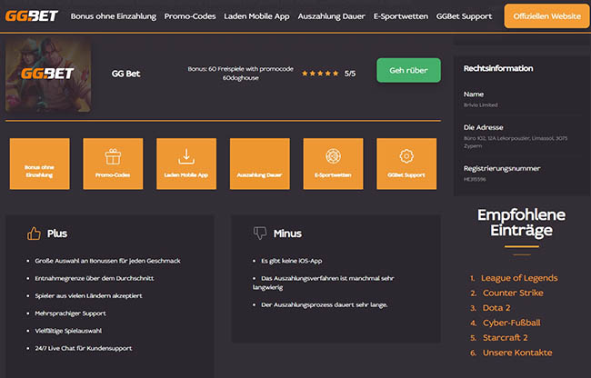 Ggbet Casino: 50 Freispiele für neue Spieler Ggbet Casino: 50 Freispiele für neue Spieler